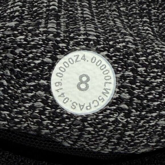 Lululemon Speed Up Tight 28" In Luon Variegated Knit Black Heathered Size 8 - Picture 8 of 10